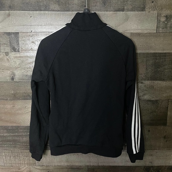 SOLD Adidas Originals Womens Half Zip Sweatshirt M - Picture 3 of 3